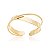 BRACELETE PODER FEMININO - BANHO DE OURO - Imagem 1