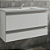 ARMARIO TREVISO 79CM BRANCO MGM - Imagem 1