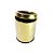 Lixeira Dourada em Aço Inox com Aro 7,8L - By Fineza - Imagem 2