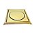 Ralo Inteligente Click Dourado Fineza - Imagem 1