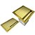 Conjunto para Embutir Dourado Lixeira de 4L e Porta Esponja Fineza - Imagem 1