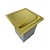 Conjunto para Embutir Dourado Lixeira de 4L e Porta Esponja Fineza - Imagem 6