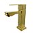 Torneira Dourada Para Lavabo Banheiro Água Fria Fineza - Imagem 4
