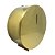 Suporte Dispenser De Papel Higiênico Inox Dourado Com Trava Fineza - Imagem 1