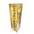 Porta Guarda Chuvas Quadrado Dourado em Aco Inox Fineza - Imagem 2