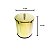 Lixeira Dourada em Aço Inox 3L para Banheiro – By Fineza - Imagem 2