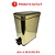 Lixeira Retangular Dourada Alice em Aço Inox com Pedal OUTLET - Imagem 1