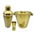 Kit Bartender Dourado em Aço Inox - Imagem 2