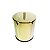 Lixeira Dourada em Aço Inox 3L para cozinha – By Fineza - Imagem 1