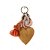 Chaveiro Coração Tassel Natural - Imagem 2