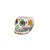 CACHEPOT MEXICANA BRANCA - Imagem 1