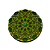 Porta-Inceso Mandala Verde&Dourado - Imagem 1