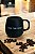 Caneca Mini 150ml - Hoje tem café (Preta) - Imagem 1