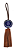 Charm Bolsa Olho Tribal - Imagem 2