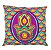 Almofada Hamsa Mão de Fátima Color - Imagem 1
