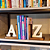 Suporte para Livros A a Z Areia - Imagem 1