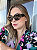 Óculos de Sol Retangular Blogueira Eliana - Preto - Acetato - Imagem 3