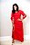 Vestido crepe longo gola redonda - Imagem 2
