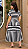 Vestido Franzido Listrado - Imagem 3