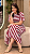 Vestido Franzido Listrado - Imagem 11
