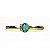 Pulseira Uma Pedra Briolet - Vidro Verde - Imagem 3