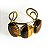 Bracelete Olho de Tigre Três Pedras - Regulável - Imagem 3