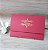 Envelope aba Reta vermelho com monograma em HotStamping - Imagem 2