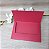 Envelope aba Reta vermelho com monograma em HotStamping - Imagem 3