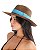 Chapéu Panamá com Faixa Personalizada Marrom - Imagem 2