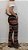Calça feminina modelagem flare com estampa color library - Imagem 4