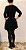Vestido curto manga longa preto - Imagem 3
