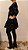 Vestido curto manga longa preto divino - Imagem 5