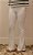 Calça feminina modelagem flare em tecido super molinho na cor branca - Imagem 2