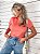 Blusa decote costas laço - coral - Imagem 3