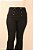 Calça feminina modelagem flare , cintura alta com botões na cor preta DIVINA - Imagem 1