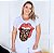 Tshirt plus size bordada a mão - rock Stones animal print - do tamanho P ao G5 plus size - Imagem 3