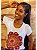 Tshirt plus size bordada a mão - Mandala de Rosas- do tamanho P ao G5 - Imagem 2
