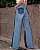 Wide leg jeans two-toned - Imagem 3