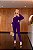 Conjunto calça e blusa mullet em moletinho - Roxo - Imagem 4