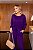Conjunto calça e blusa mullet em moletinho - Roxo - Imagem 3