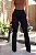 Calça flare para o frio (flanelada por dentro) - preto - Imagem 6