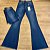 Calça jeans flare clássica ultra elastano - Lavagem escura - Imagem 1