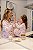 Pijama longo maravilhoso mãe e filha - olhos fechados - Imagem 2
