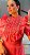 Vestido em tricoline manga princesa - goiaba - Imagem 3