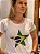 Tshirt com aplicação de pedraria - Estrela do Brasil - Imagem 1