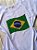 Tshirt com aplicação de pedraria - Bandeira do Brasil - Imagem 2