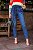 Calça jeans mom Eva - Escura - Imagem 3