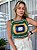 Top em crochê bandeira do Brasil 🇧🇷 - Imagem 9