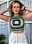 Top em crochê bandeira do Brasil 🇧🇷 - Imagem 2