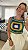 Top em crochê bandeira do Brasil 🇧🇷 - Imagem 4